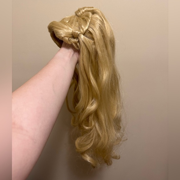 2006 Barbie Fairytopia Mermaidia Wig Barbie Wig Blonde Wig Mermaid Wig Barbie - Picture 3 of 4